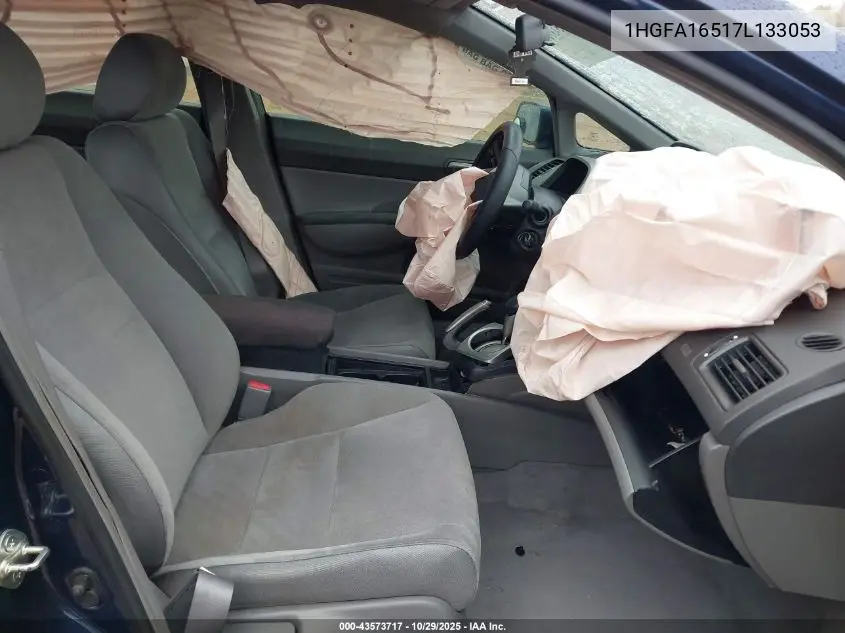1HGFA16517L133053 2007 Honda Civic Lx