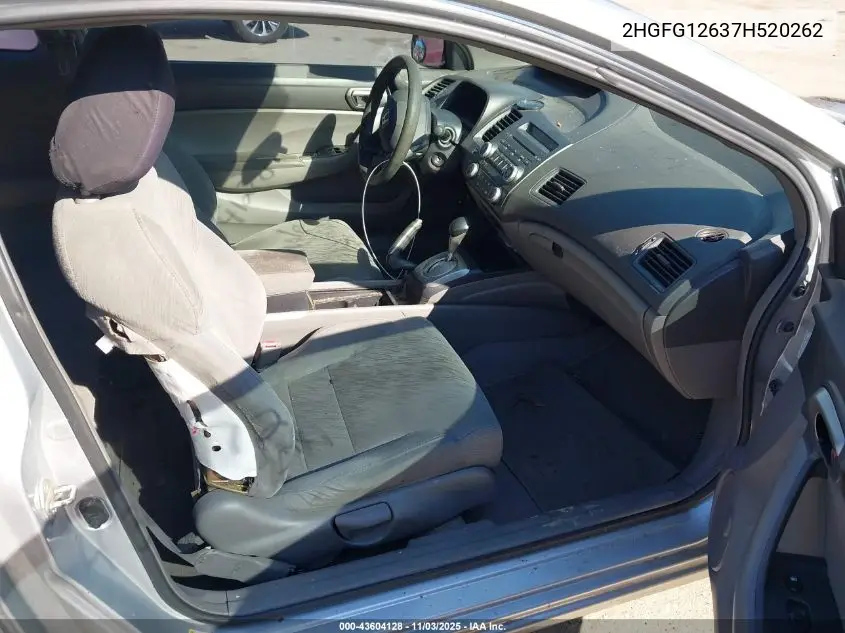 2HGFG12637H520262 2007 Honda Civic Lx