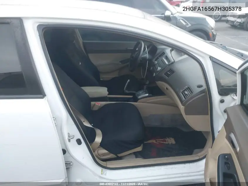 2HGFA16567H305378 2007 Honda Civic Lx