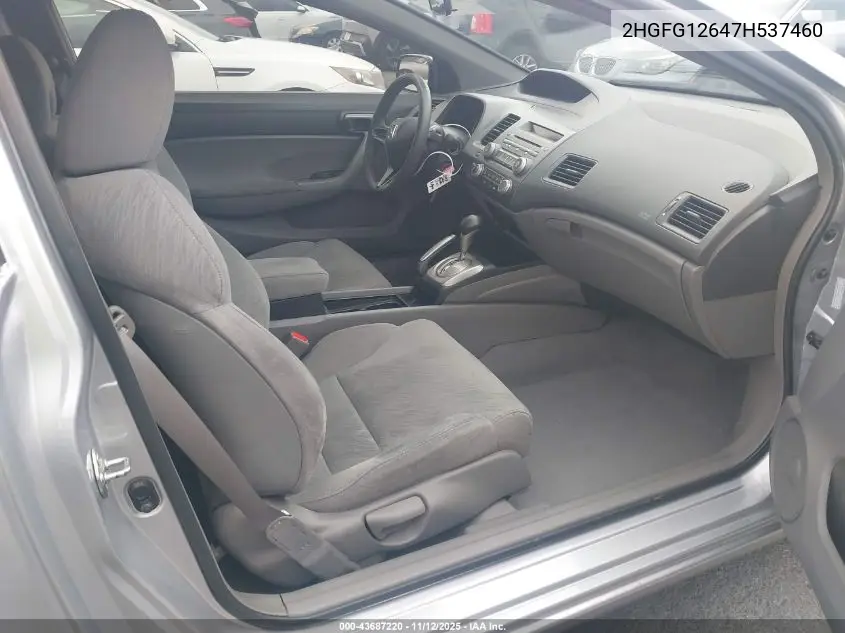 2HGFG12647H537460 2007 Honda Civic Lx