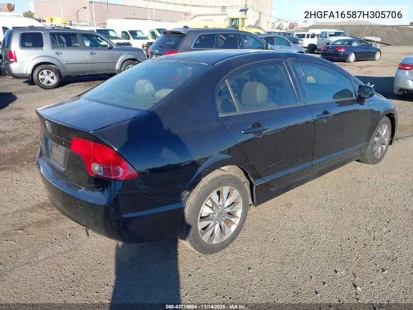 2HGFA16587H305706 2007 Honda Civic Lx
