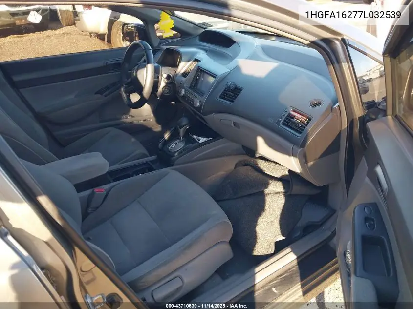 1HGFA16277L032539 2007 Honda Civic Dx