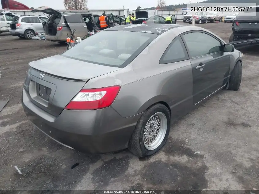 2HGFG128X7H505775 2007 Honda Civic Ex