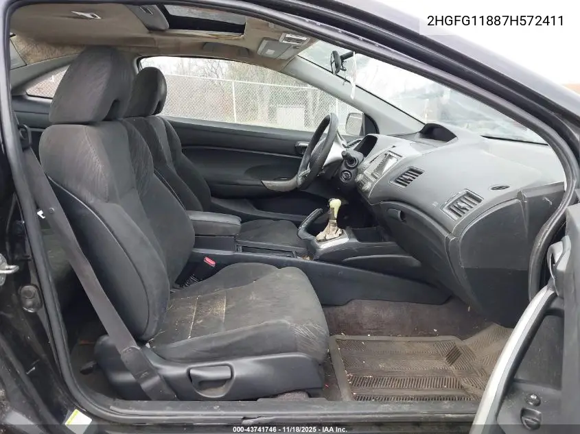 2HGFG11887H572411 2007 Honda Civic Ex