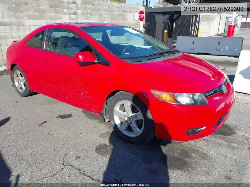 2HGFG12827H529309 2007 Honda Civic Ex