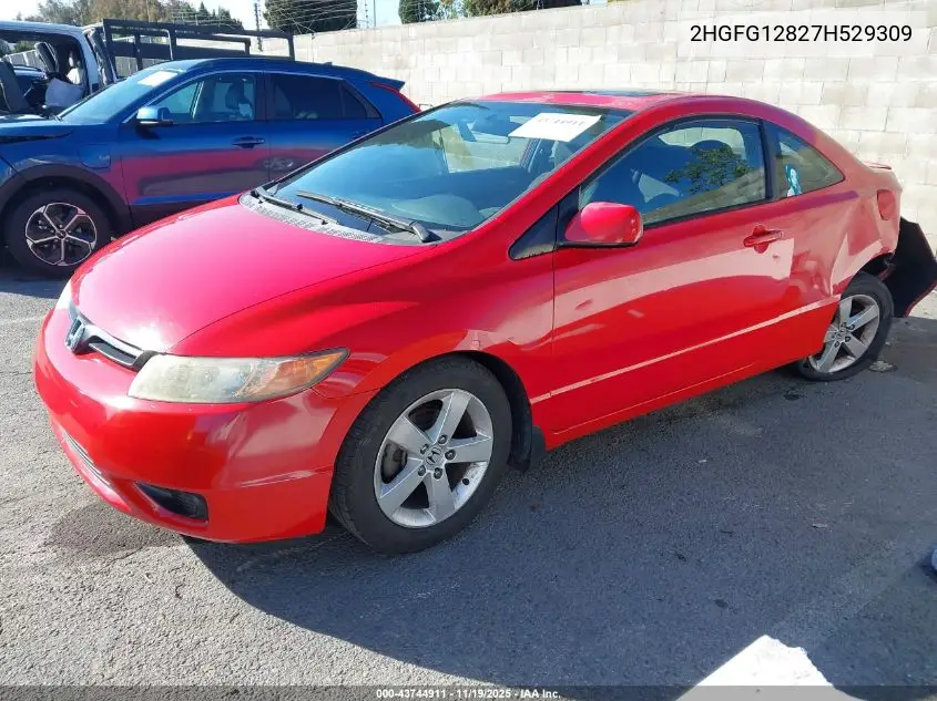 2HGFG12827H529309 2007 Honda Civic Ex