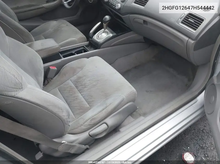 2HGFG12647H544442 2007 Honda Civic Lx