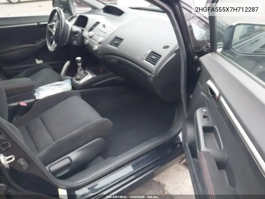 2HGFA555X7H712287 2007 Honda Civic Si