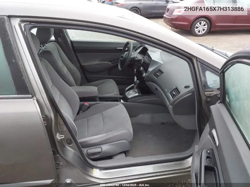 2HGFA165X7H313886 2007 Honda Civic Lx