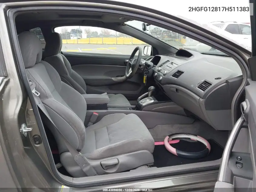 2HGFG12817H511383 2007 Honda Civic Ex