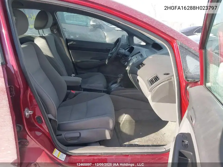2HGFA16288H023797 2008 Honda Civic Dx/Dx-A