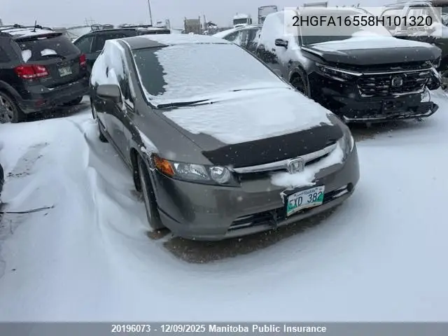 2HGFA16558H101320 2008 Honda Civic Lx