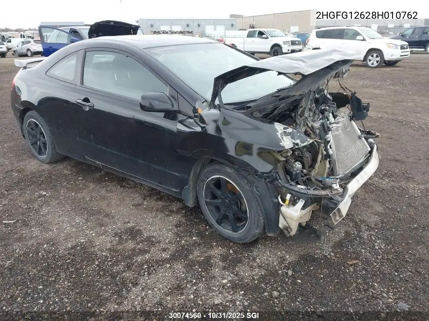 2HGFG12628H010762 2008 Honda Civic Lx