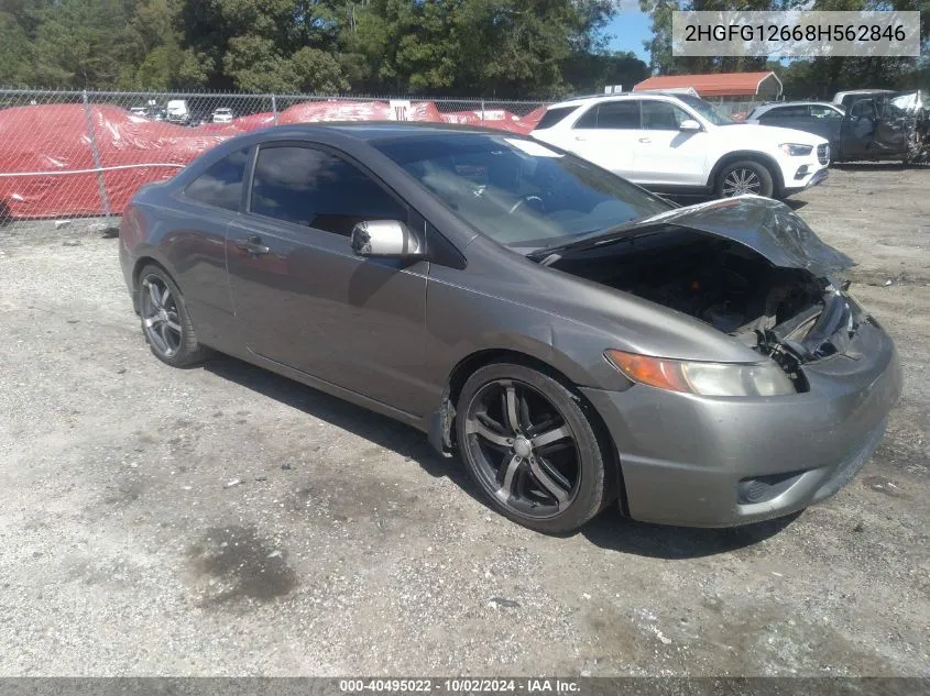 2HGFG12668H562846 2008 Honda Civic Lx