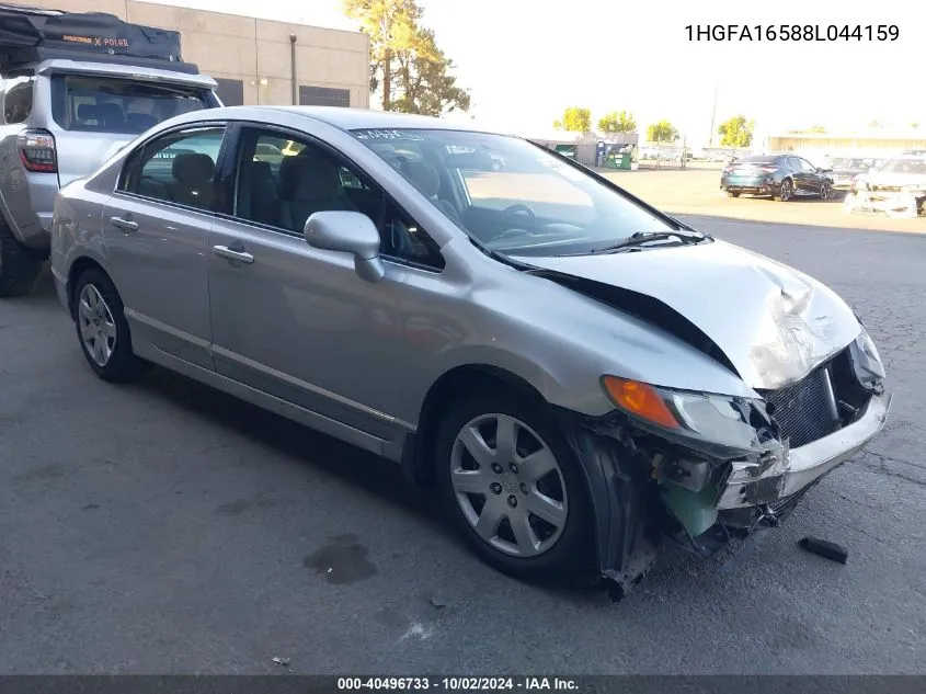 1HGFA16588L044159 2008 Honda Civic Lx