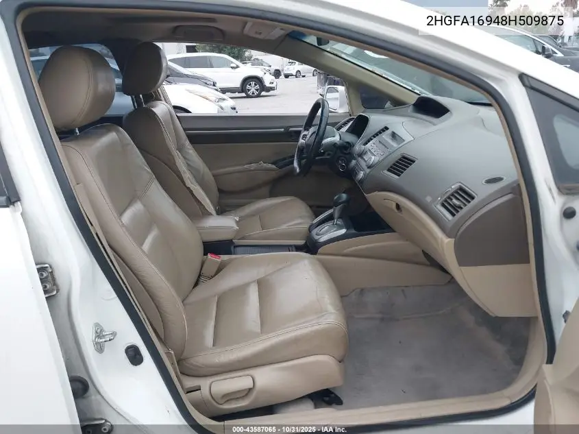 2HGFA16948H509875 2008 Honda Civic Ex-L