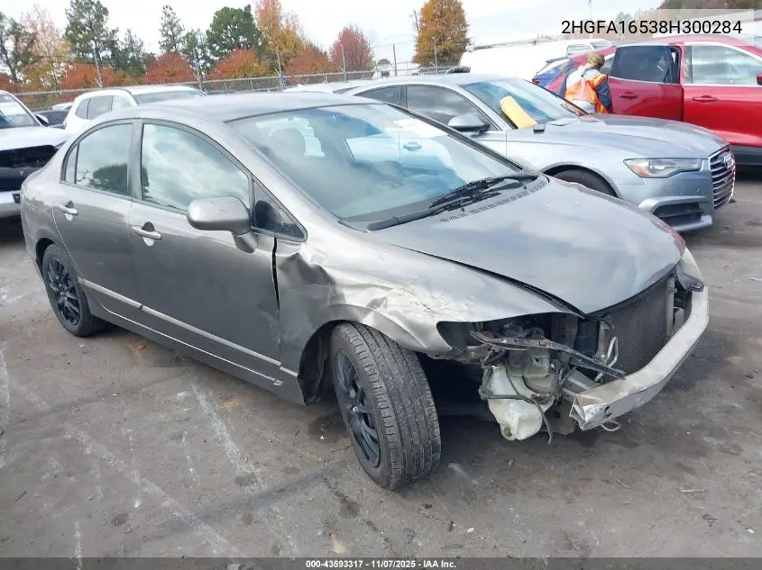 2HGFA16538H300284 2008 Honda Civic Lx