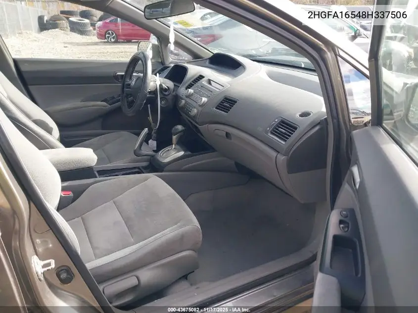 2HGFA16548H337506 2008 Honda Civic Lx