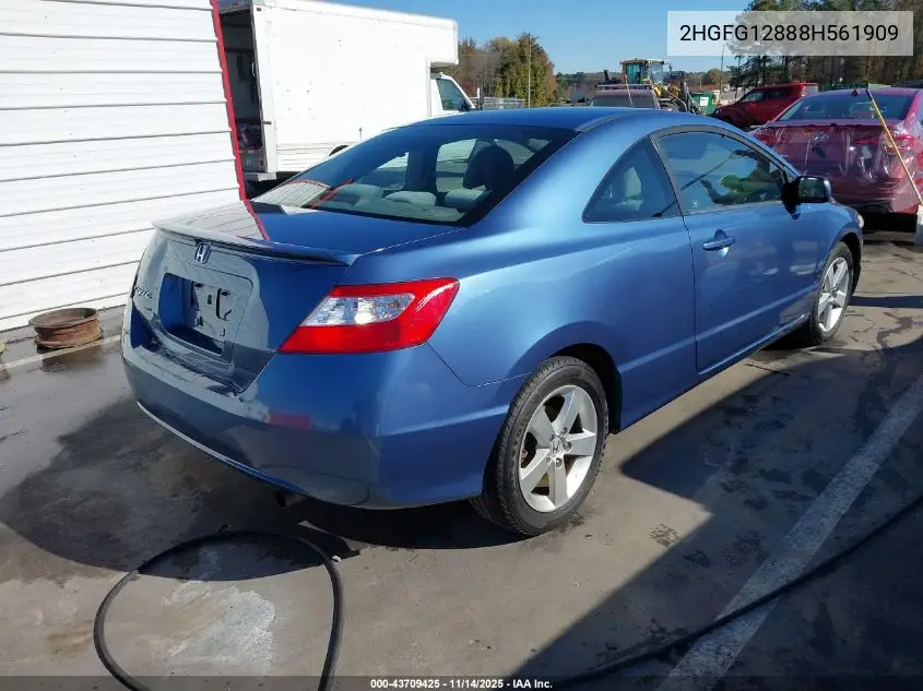 2HGFG12888H561909 2008 Honda Civic Ex