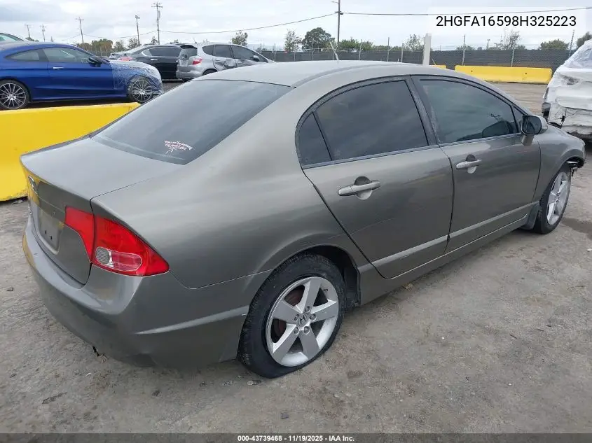 2HGFA16598H325223 2008 Honda Civic Lx