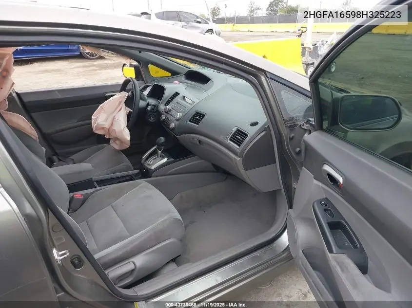 2HGFA16598H325223 2008 Honda Civic Lx