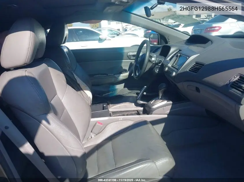 2HGFG12988H565564 2008 Honda Civic Ex-L