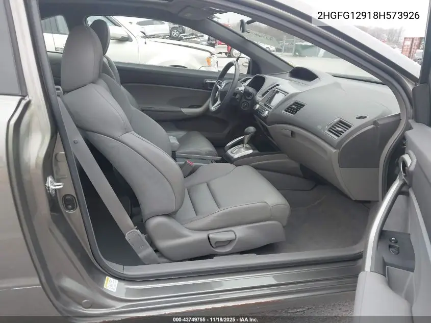 2HGFG12918H573926 2008 Honda Civic Ex-L