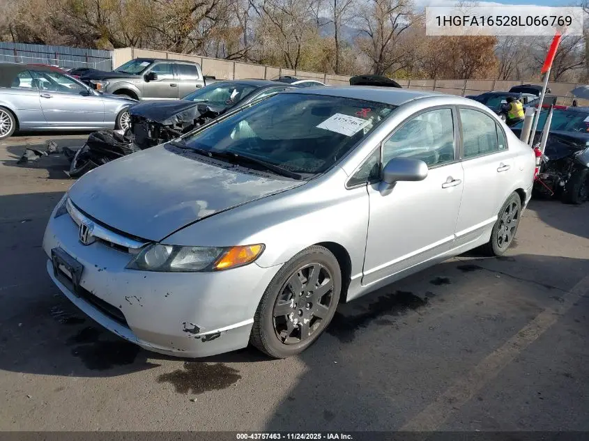 1HGFA16528L066769 2008 Honda Civic Lx