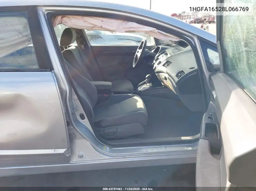 1HGFA16528L066769 2008 Honda Civic Lx