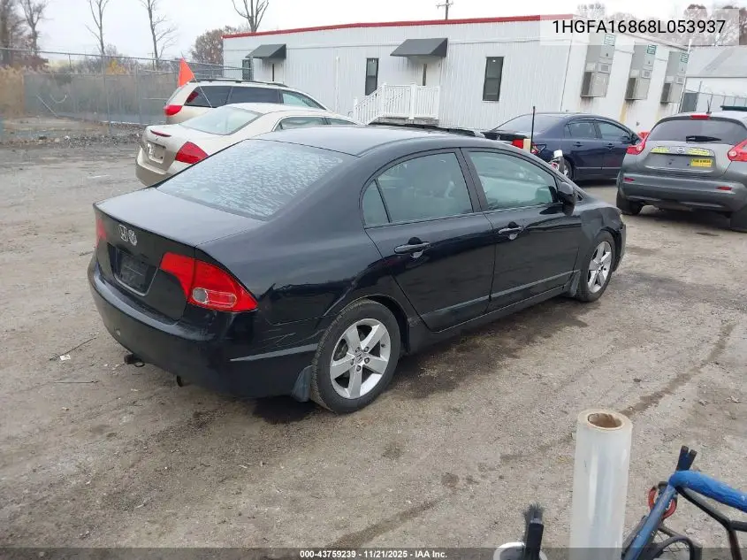1HGFA16868L053937 2008 Honda Civic Ex