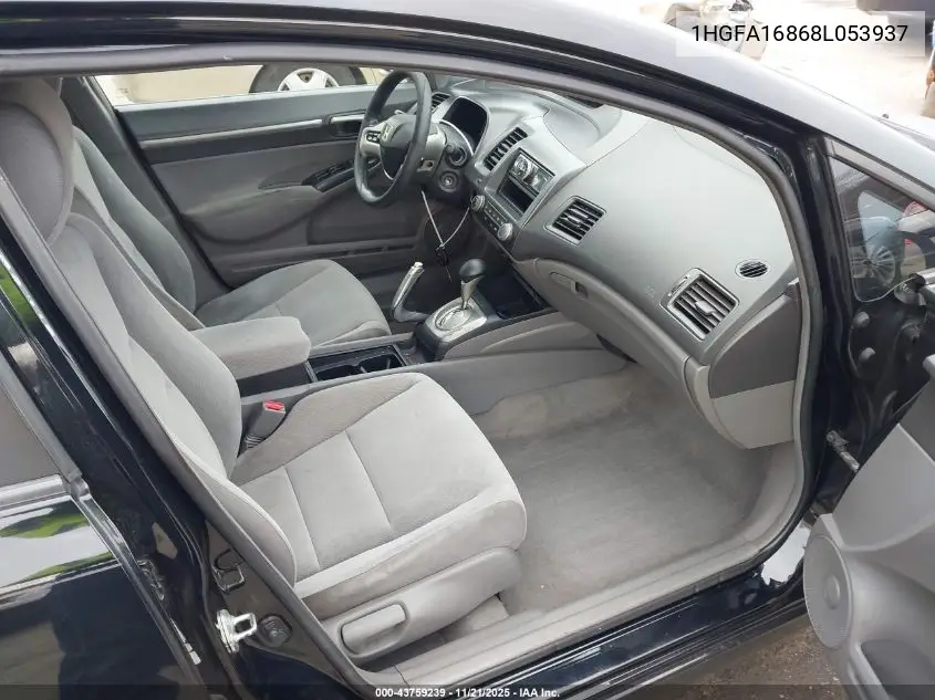 1HGFA16868L053937 2008 Honda Civic Ex