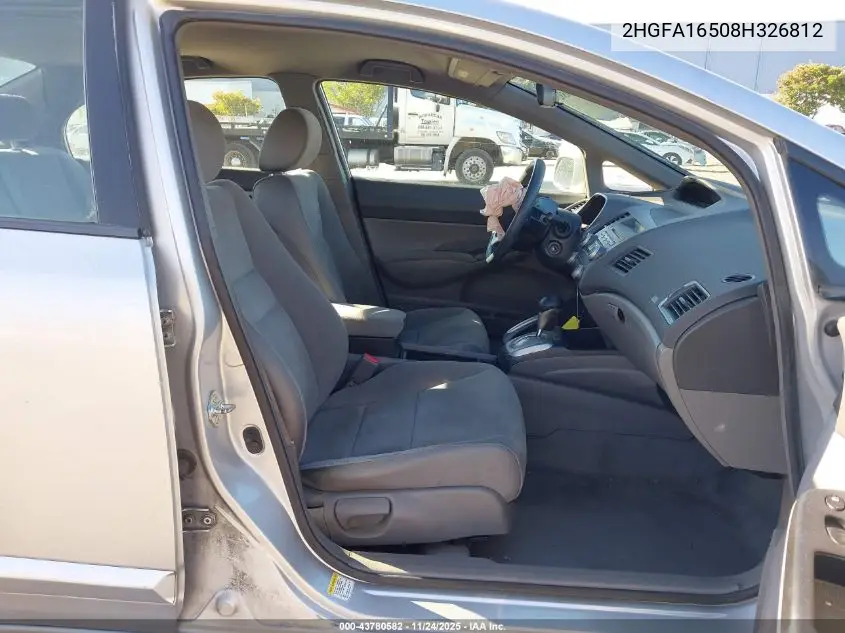 2HGFA16508H326812 2008 Honda Civic Lx