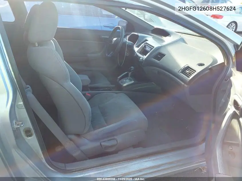2HGFG12608H527624 2008 Honda Civic Lx