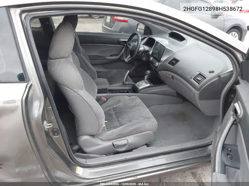 2HGFG12898H538672 2008 Honda Civic Ex