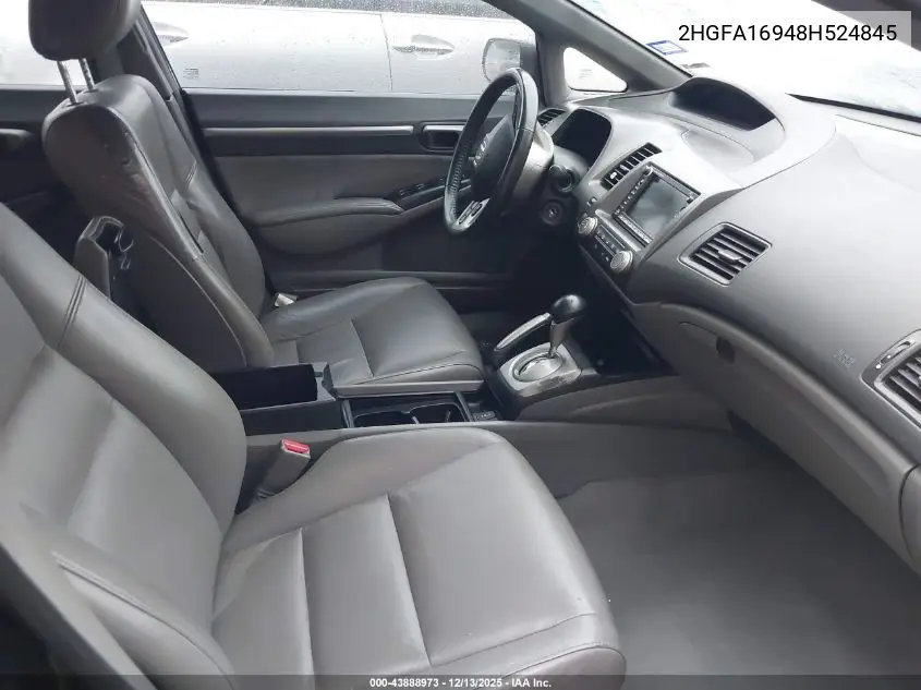 2HGFA16948H524845 2008 Honda Civic Ex-L