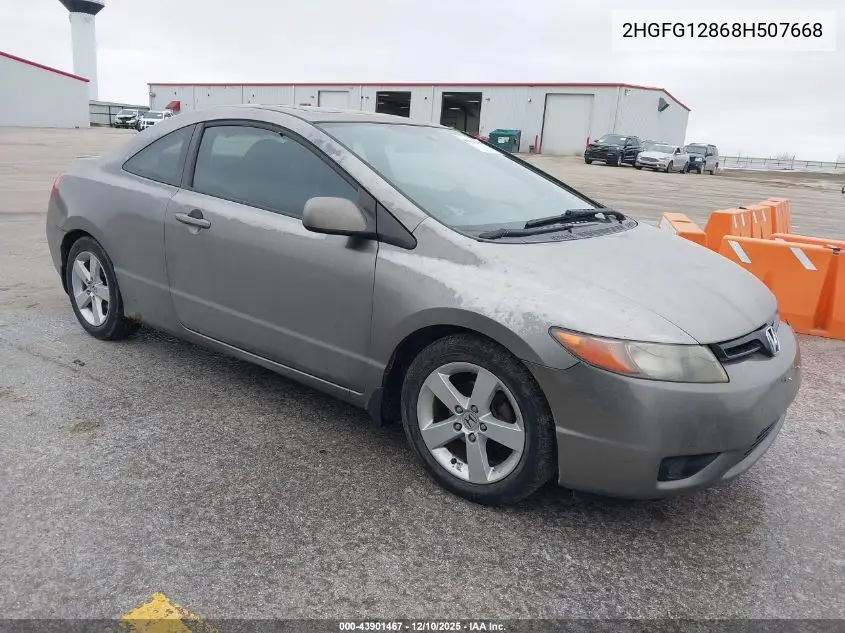 2HGFG12868H507668 2008 Honda Civic Ex