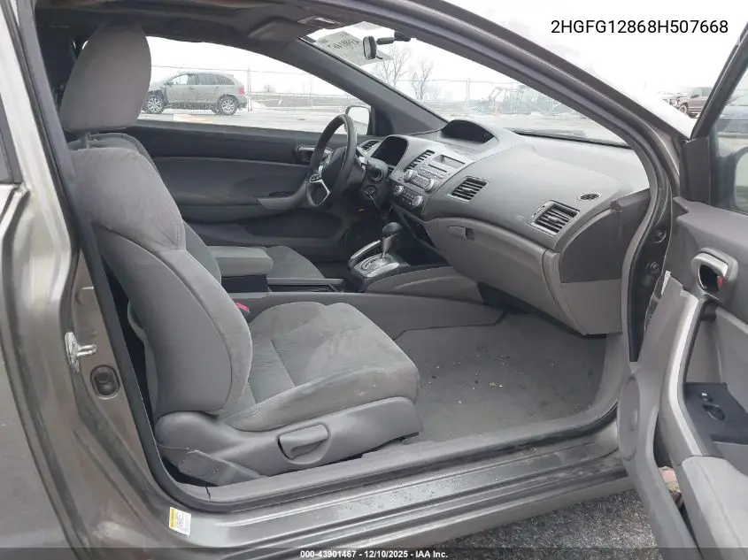 2HGFG12868H507668 2008 Honda Civic Ex