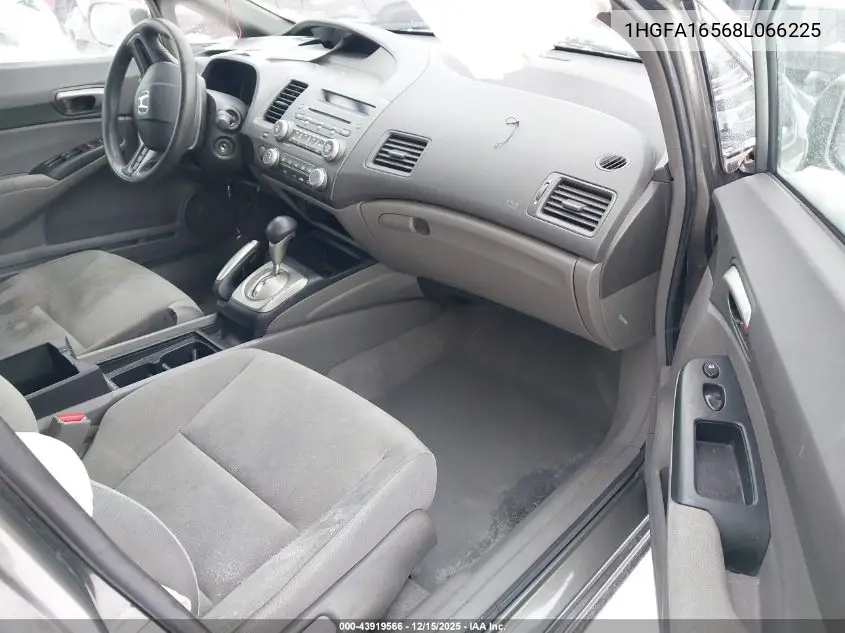 1HGFA16568L066225 2008 Honda Civic Lx