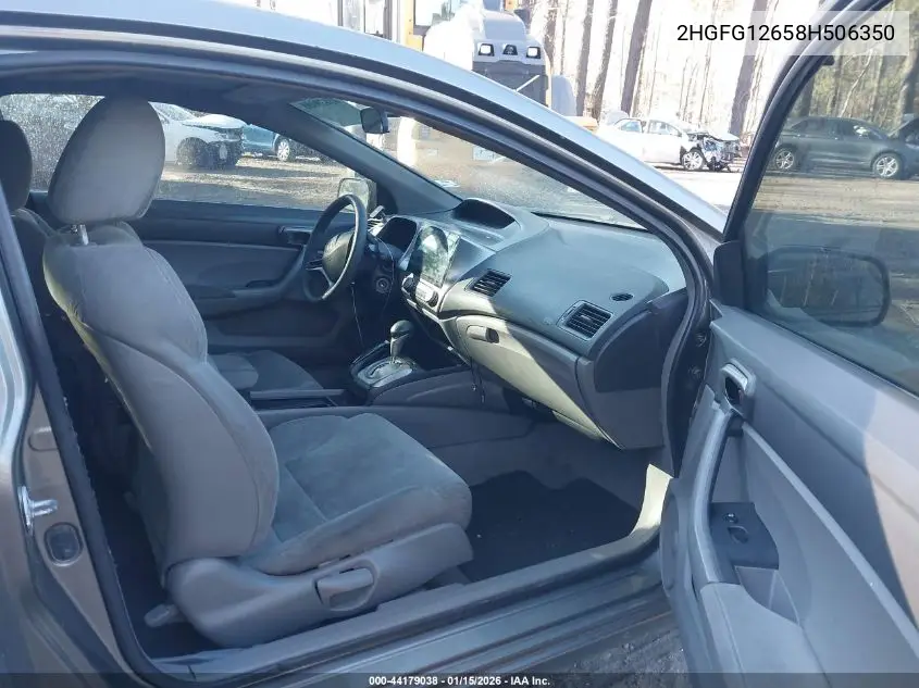 2HGFG12658H506350 2008 Honda Civic Lx