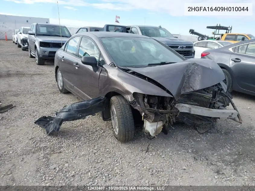 2HGFA16409H010044 2009 Honda Civic Dx-G