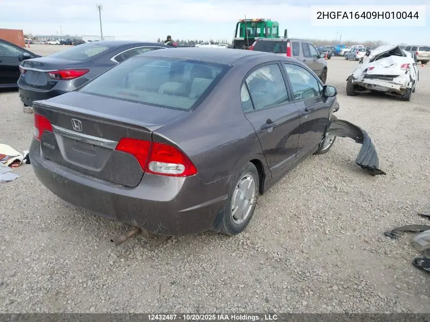 2HGFA16409H010044 2009 Honda Civic Dx-G