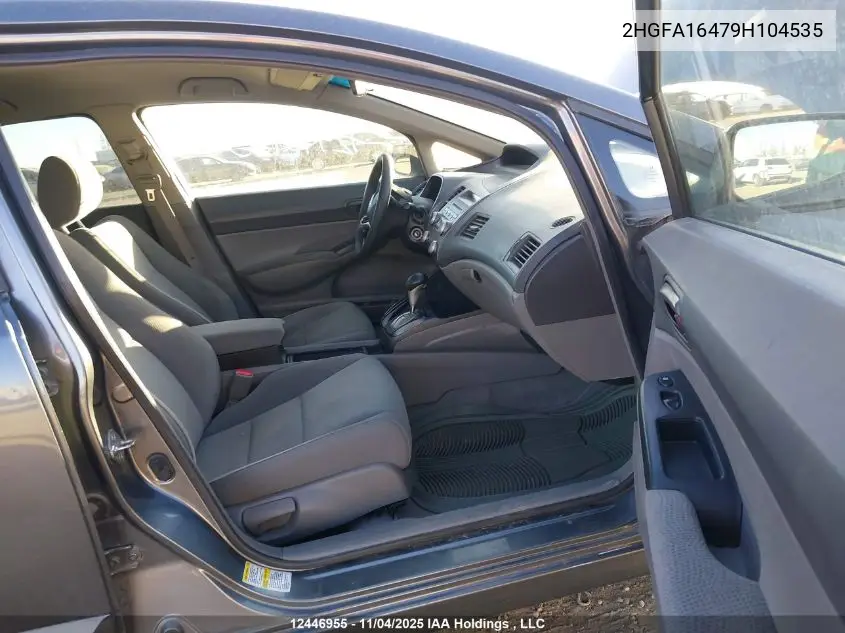2HGFA16479H104535 2009 Honda Civic Dx-G