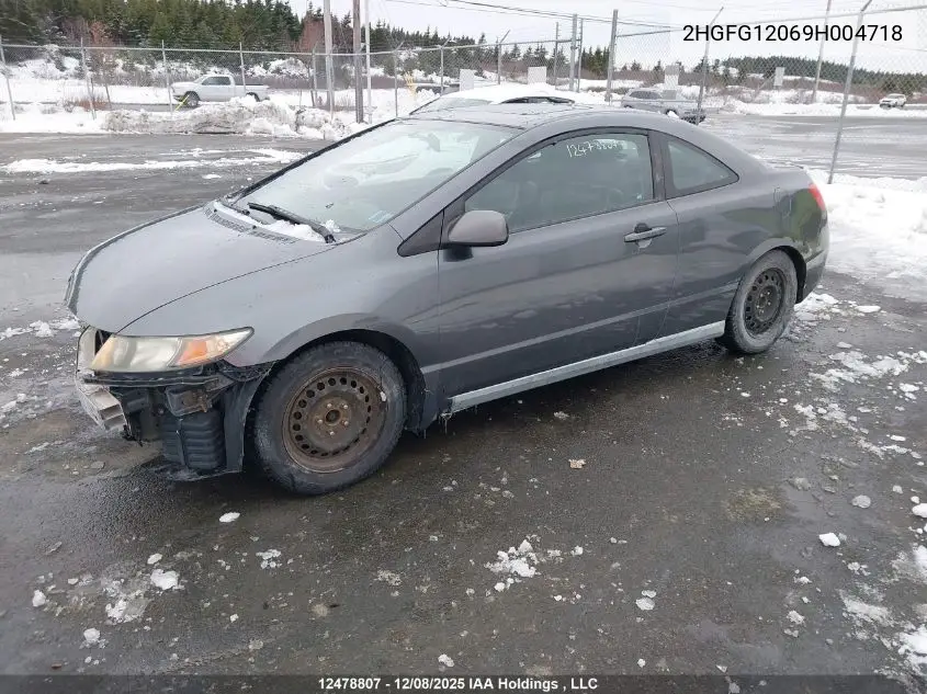2HGFG12069H004718 2009 Honda Civic Ex-L