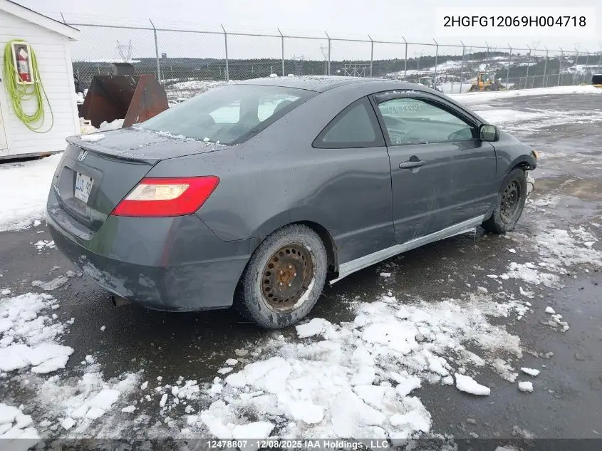 2HGFG12069H004718 2009 Honda Civic Ex-L