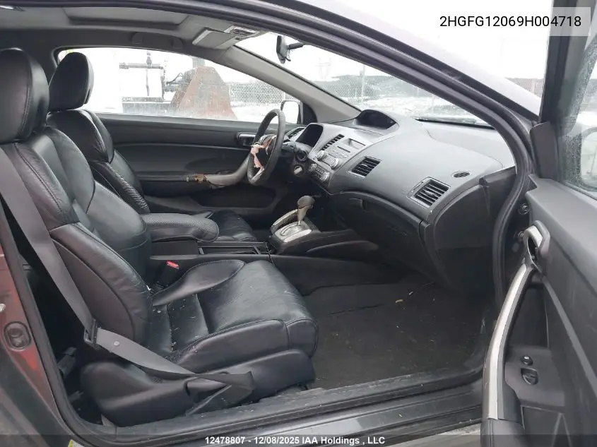 2HGFG12069H004718 2009 Honda Civic Ex-L