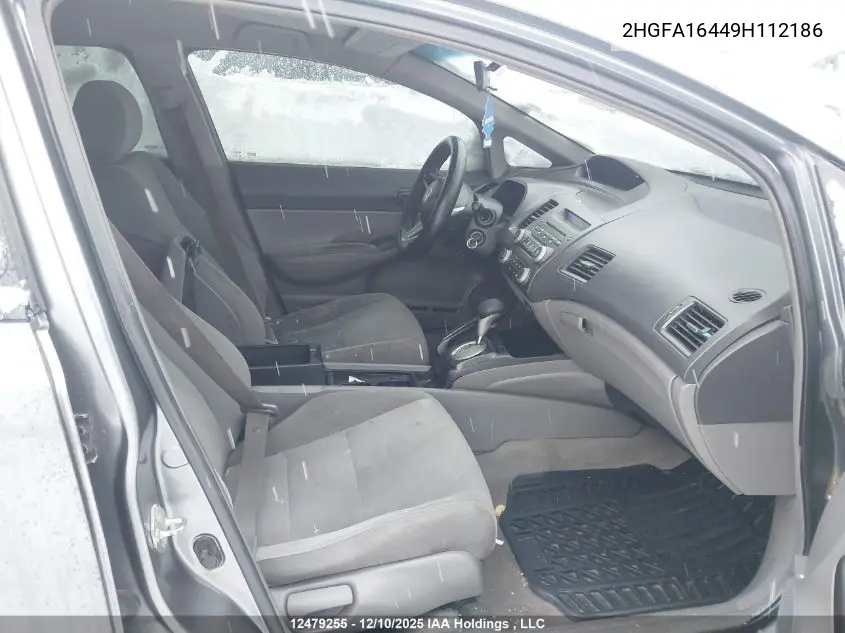 2HGFA16449H112186 2009 Honda Civic Dx-G