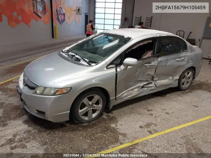 2HGFA15679H105459 2009 Honda Civic Sport