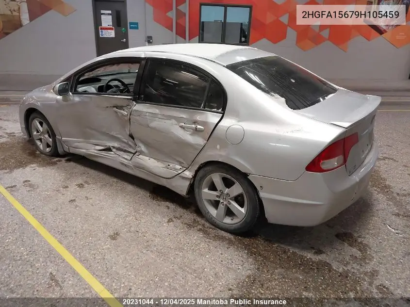 2HGFA15679H105459 2009 Honda Civic Sport