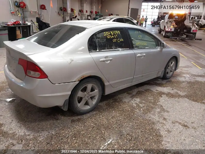2HGFA15679H105459 2009 Honda Civic Sport