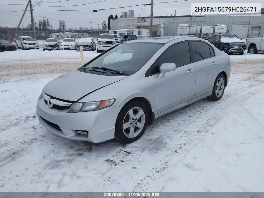 2HGFA15679H026471 2009 Honda Civic Lx-S